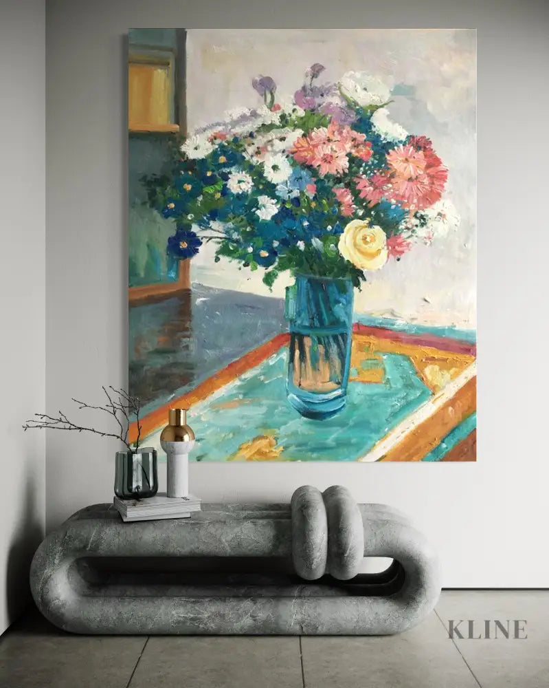 Memory of a Garden - Hand Painting