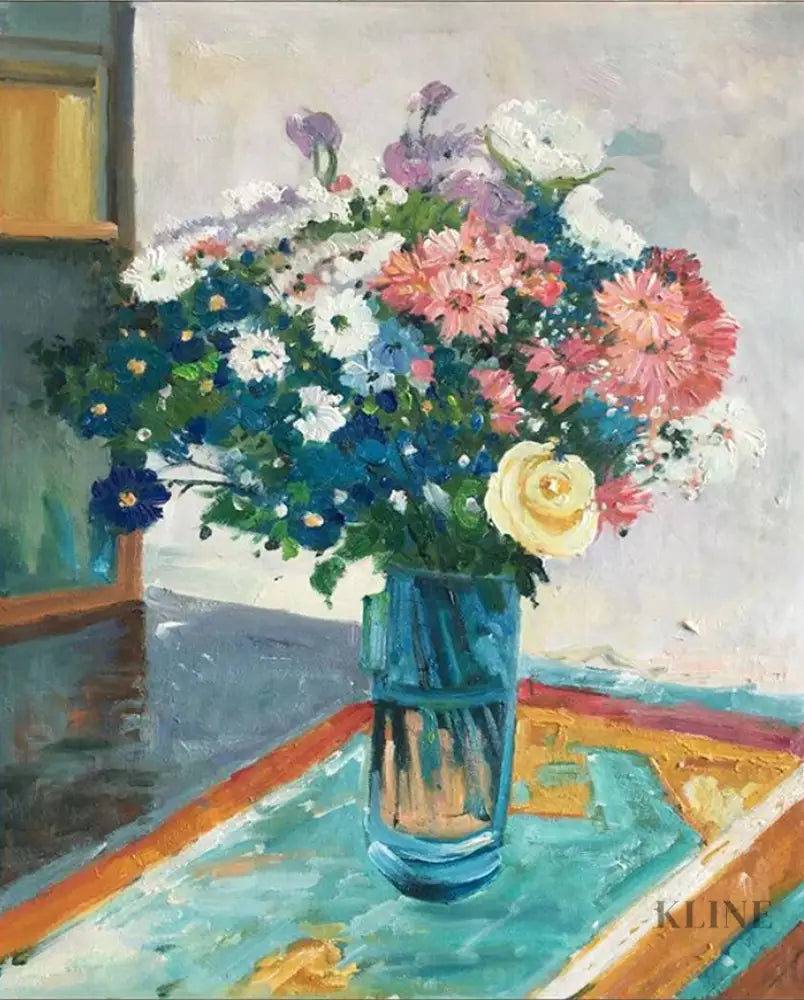 Memory of a Garden - Hand Painting