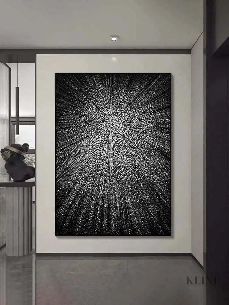 Meteors Wall Art - Hand Painting