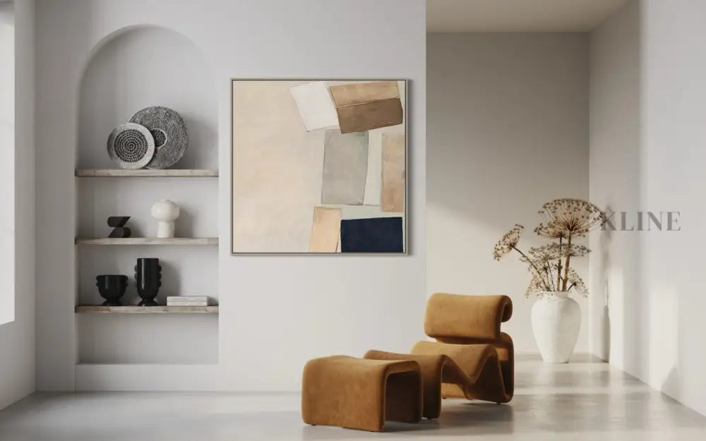Mid-Century Modern 3 - Hand Painting