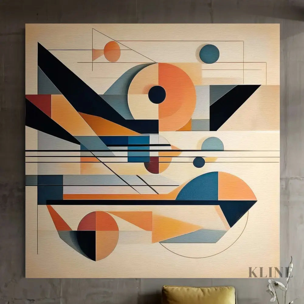 Mid Century Seagull - Hand Painting