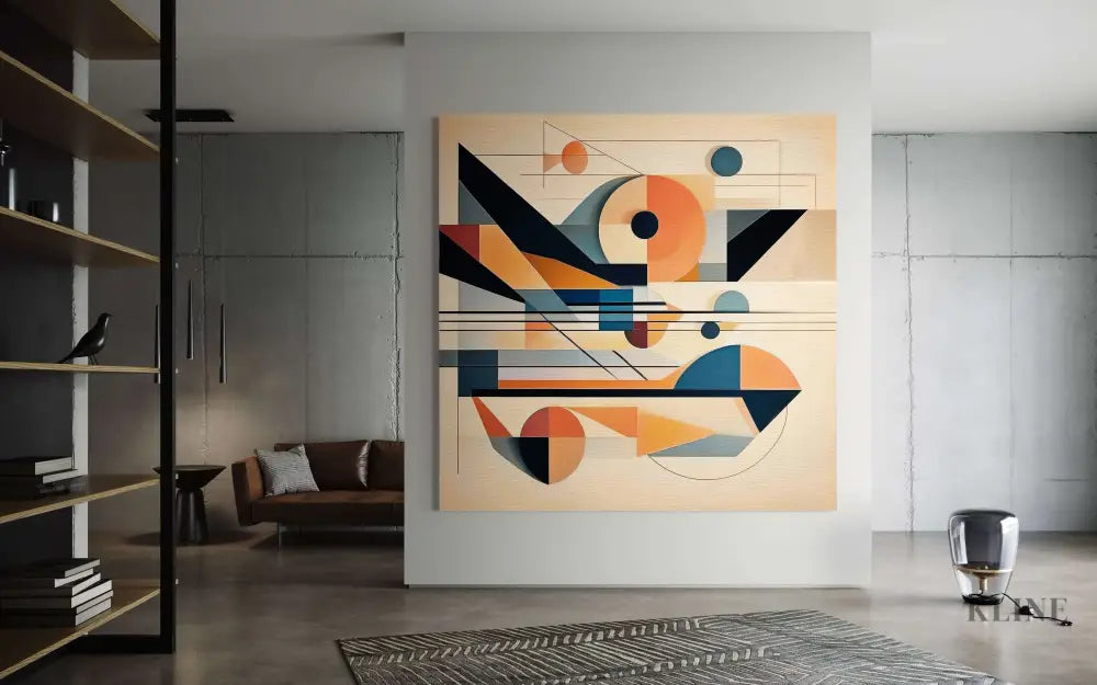 Mid Century Seagull - Hand Painting