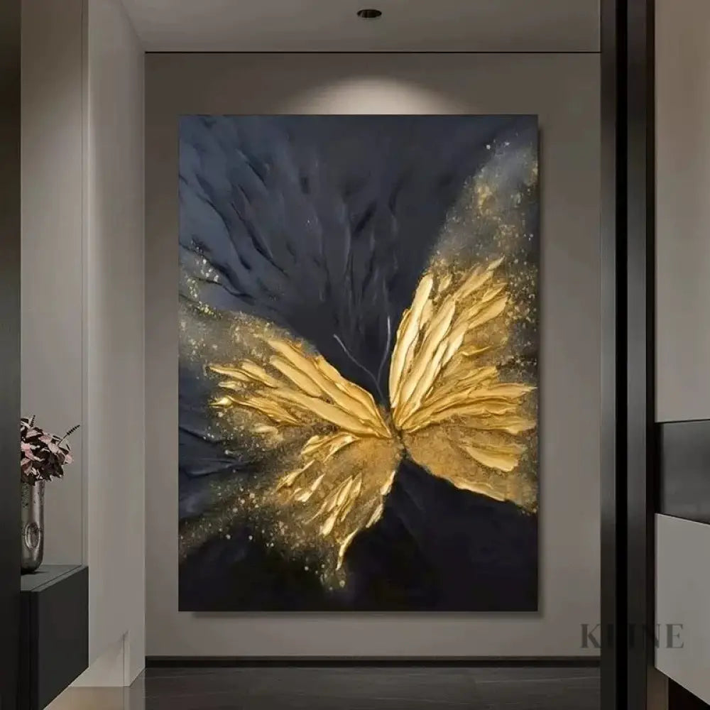 Midnight Aurelia - Hand Painting