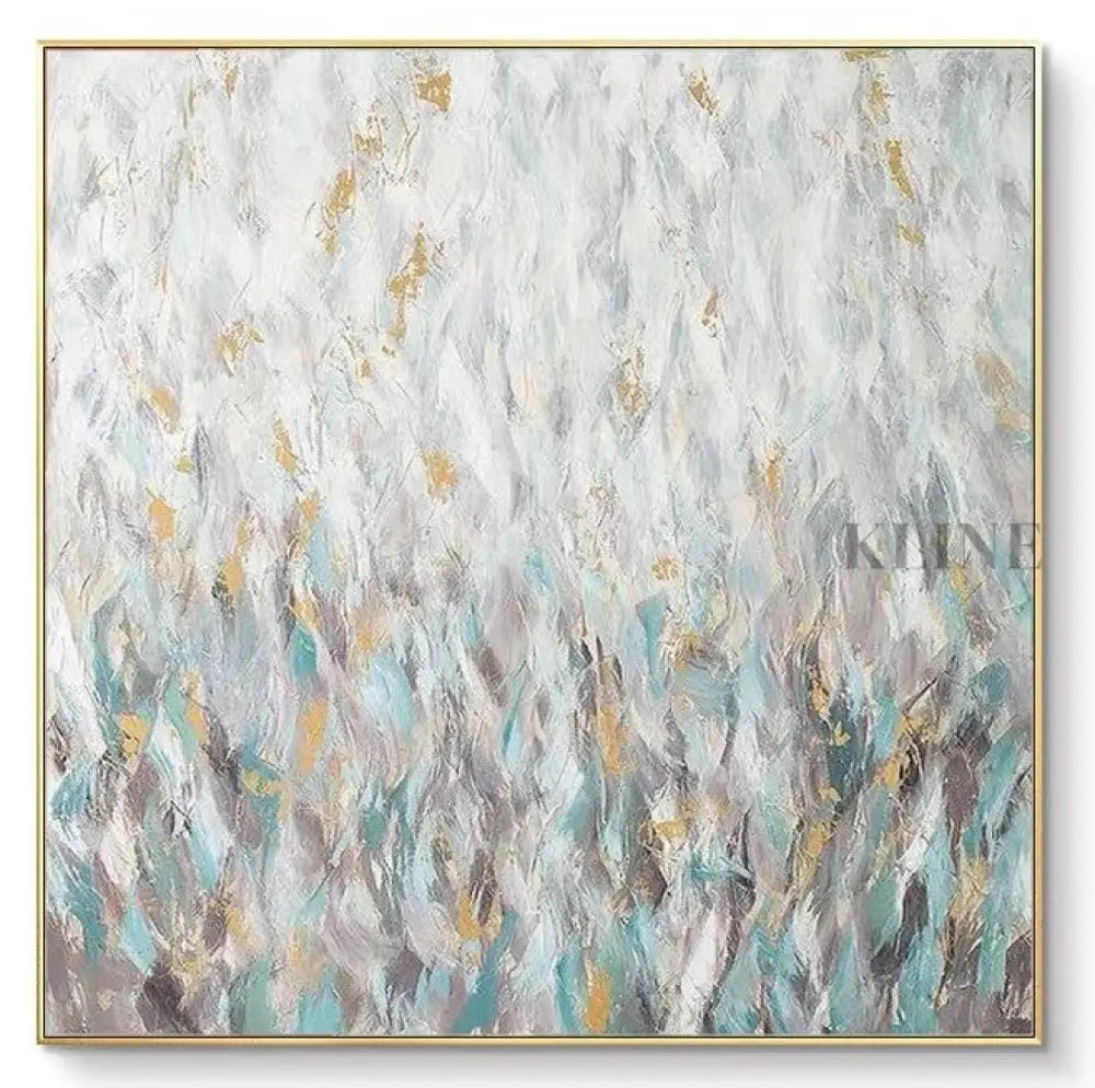 Mist Over Quiet Fields - Hand Painting