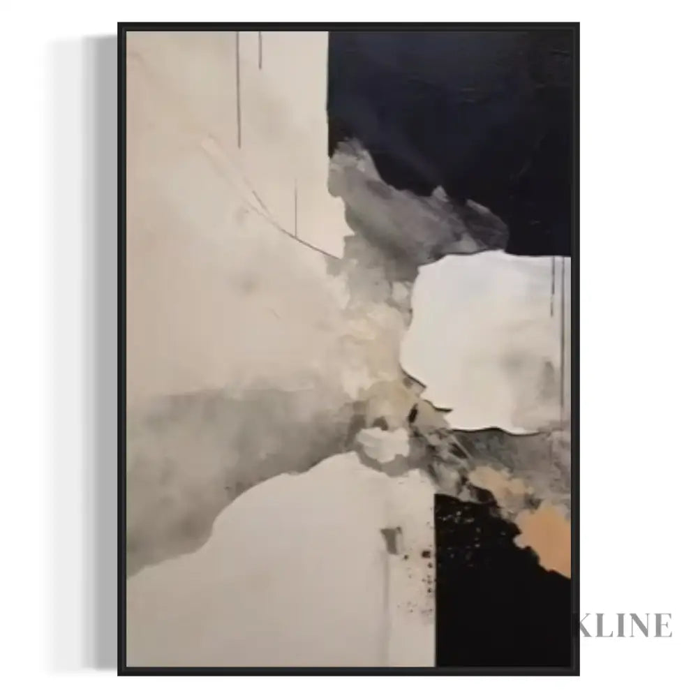 Monochrome Balance 1 - Hand Painting