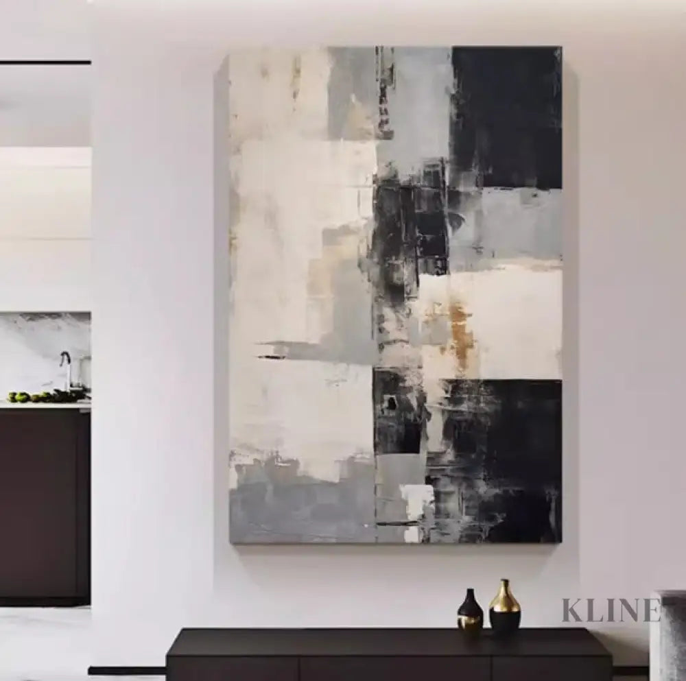 Monochrome Balance 2 - Hand Painting