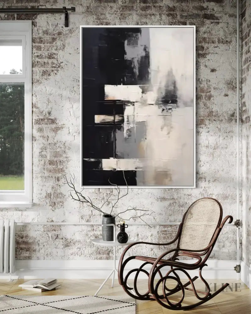 Monochrome Balance 3 - Hand Painting