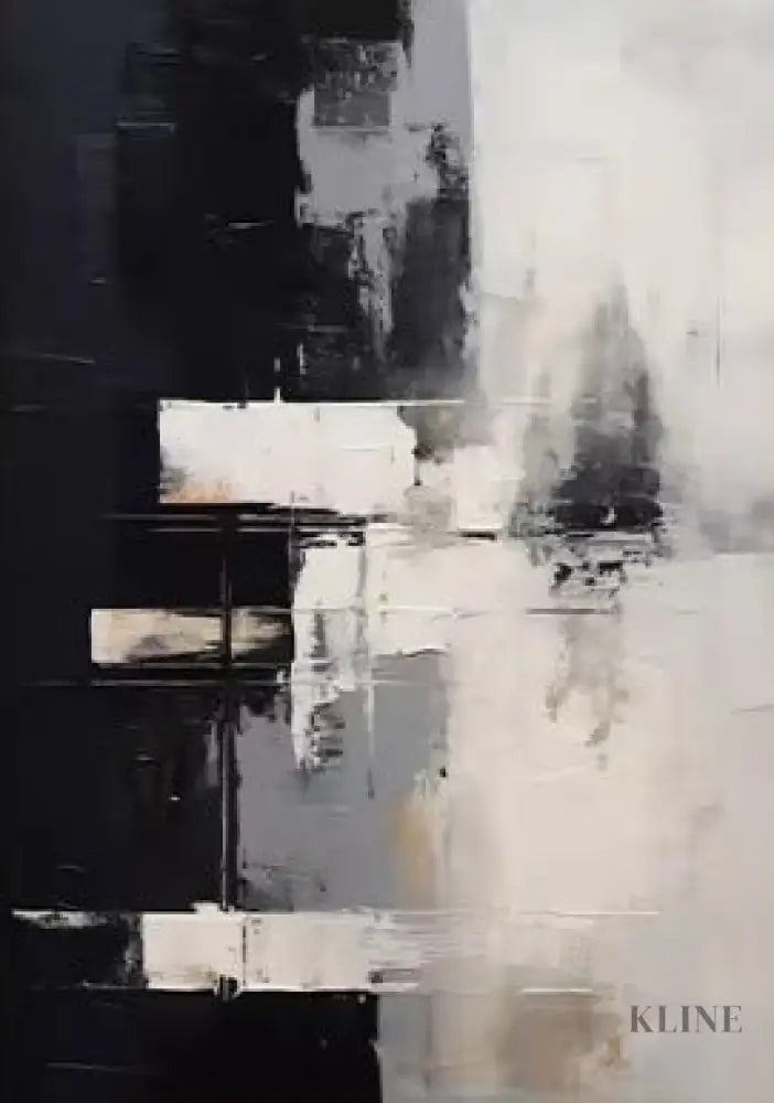 Monochrome Balance 3 - Hand Painting