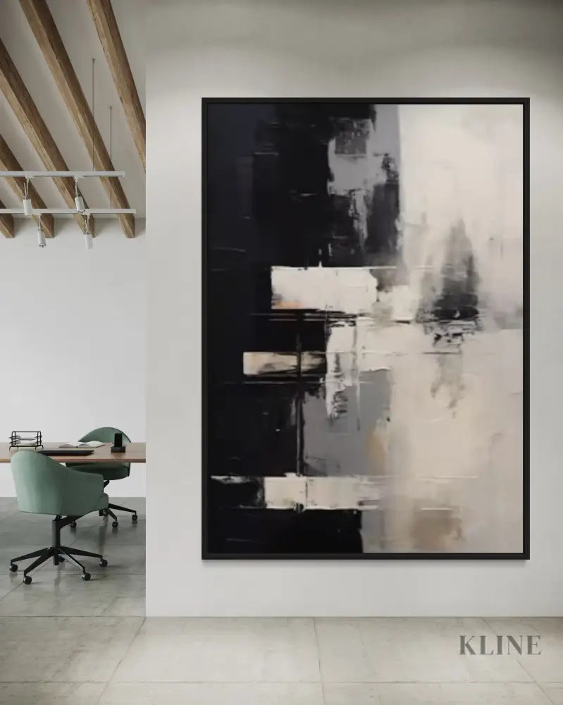 Monochrome Balance 3 - Hand Painting
