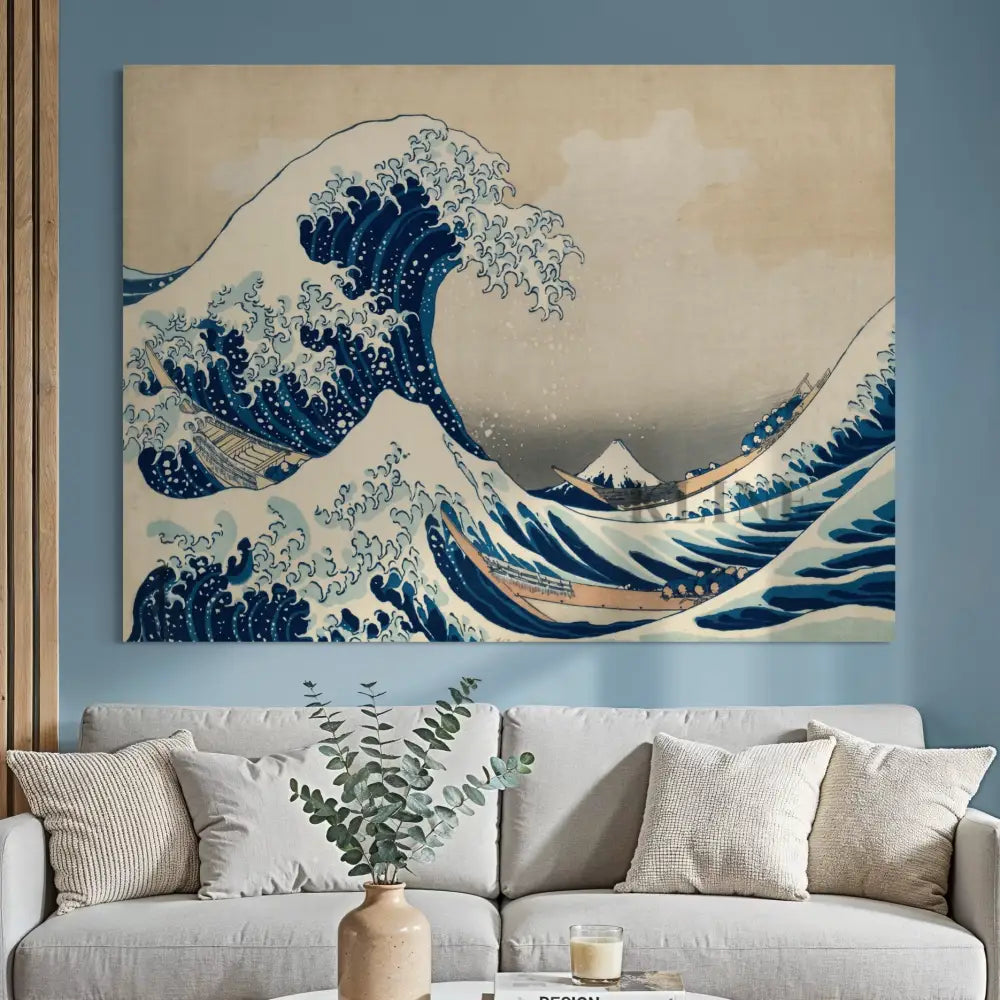 Moonless Tide - Hand Painting