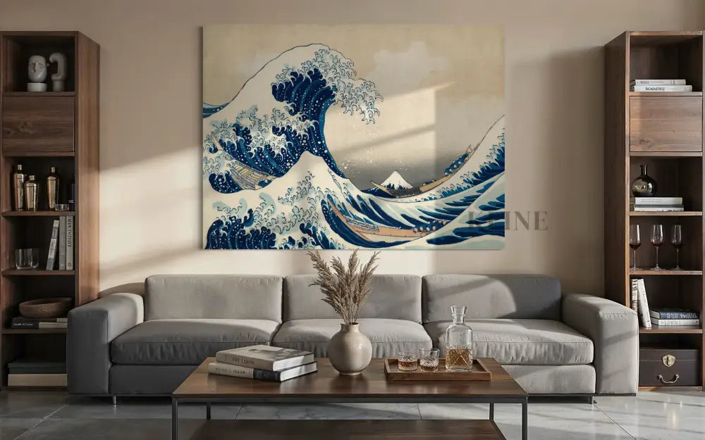 Moonless Tide - Hand Painting