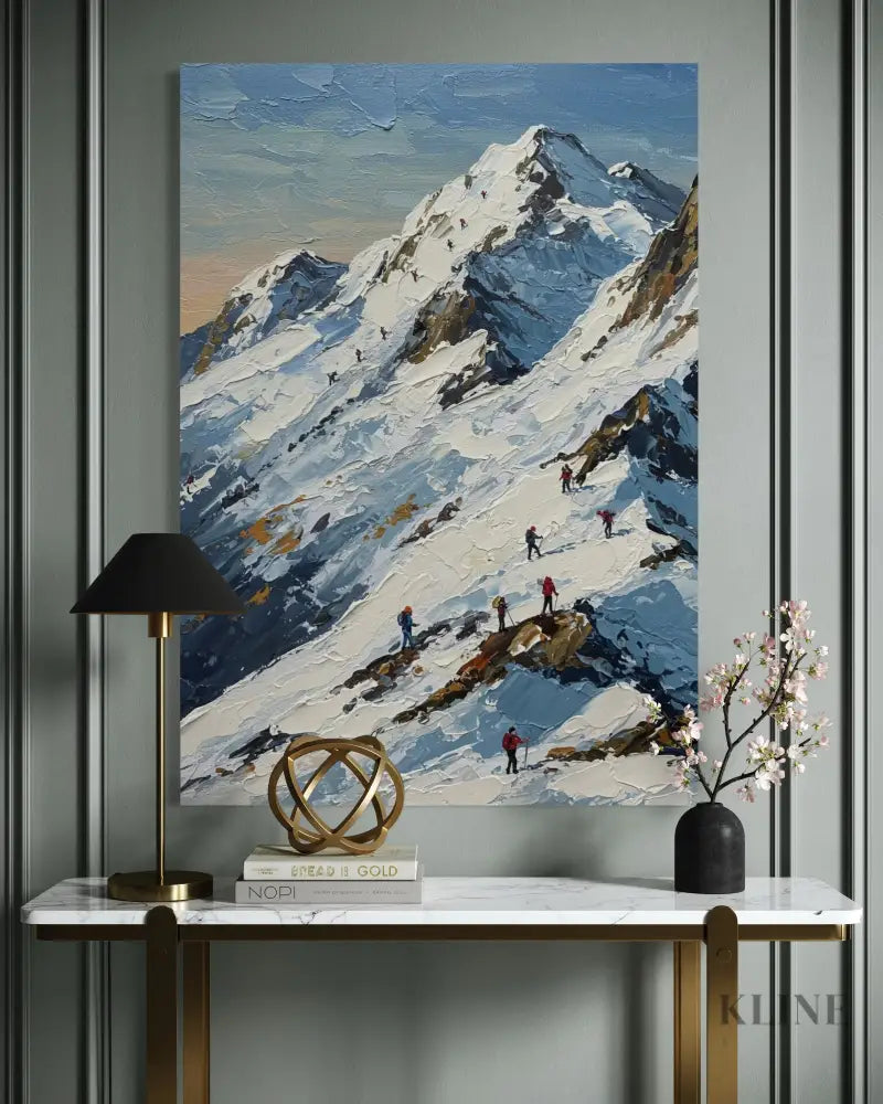 Mountain Ascenders - Hand Painting