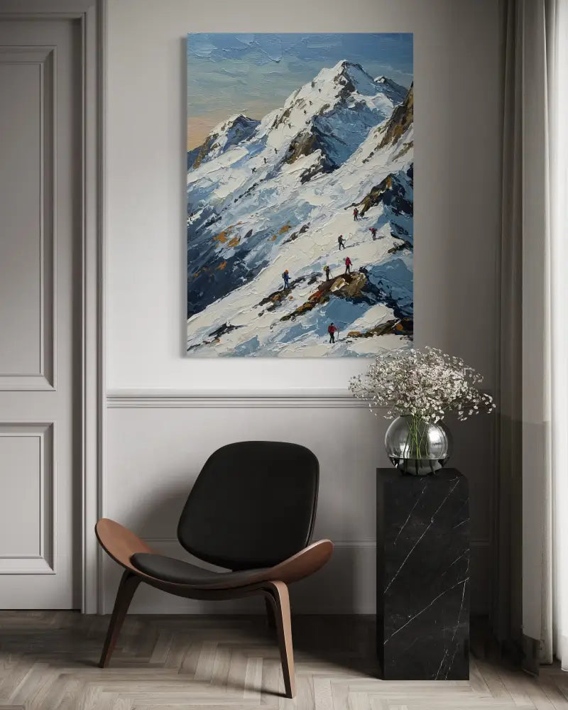 Mountain Ascenders - Hand Painting