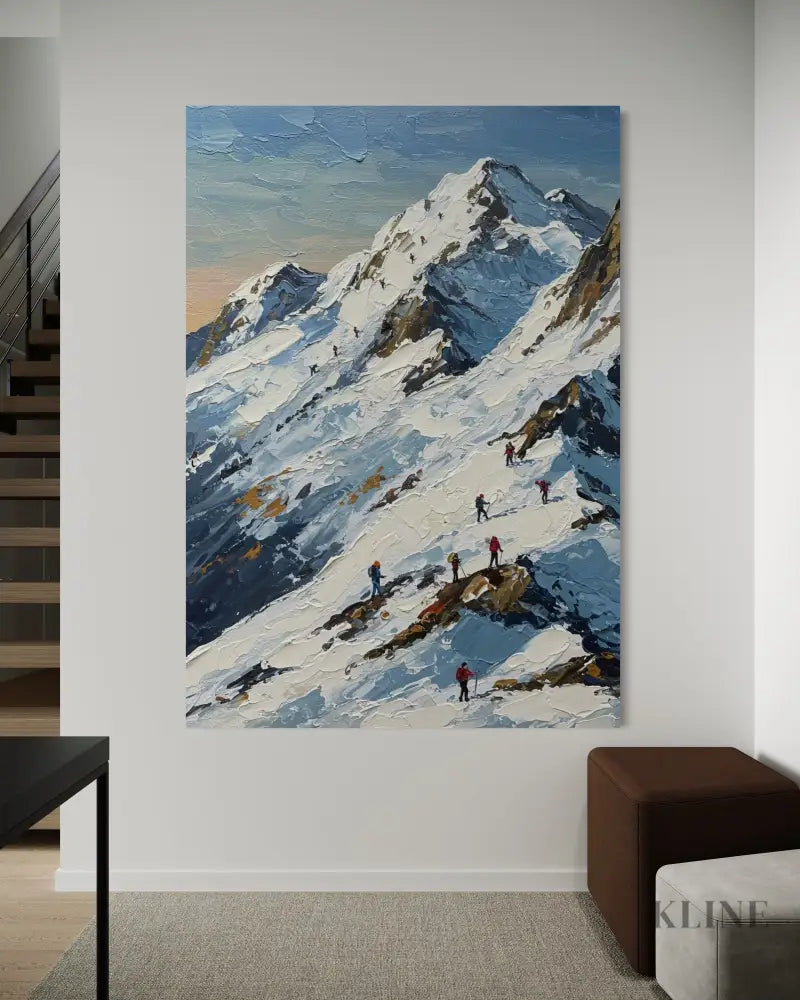Mountain Ascenders - Hand Painting