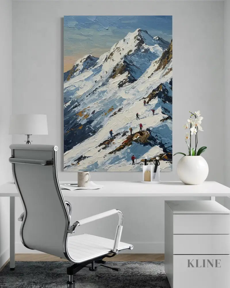 Mountain Ascenders - Hand Painting