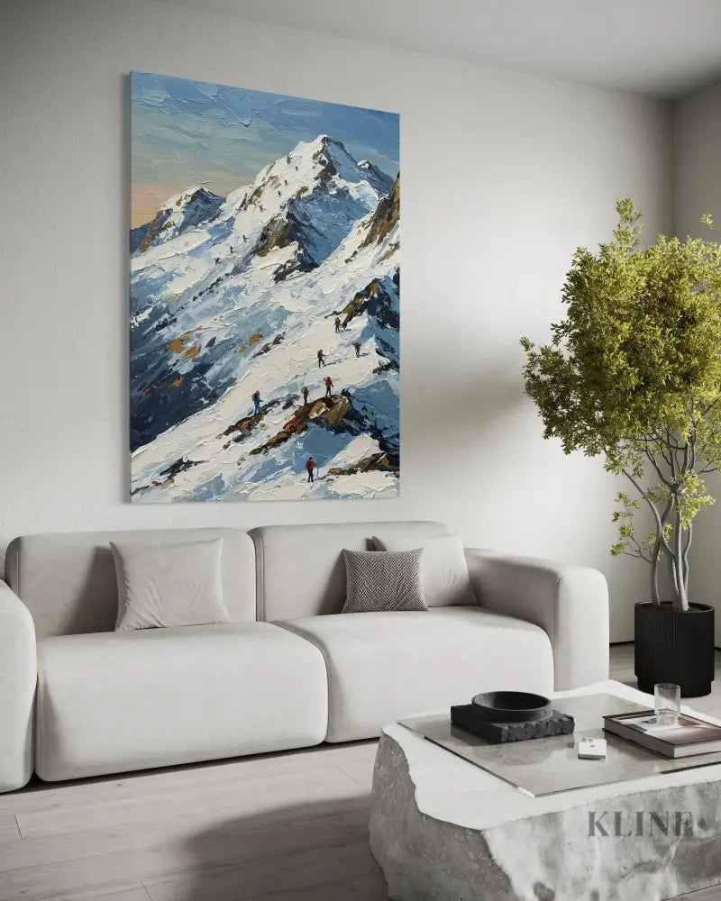 Mountain Ascenders - Hand Painting