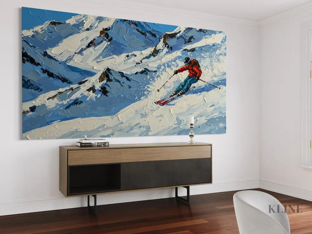 Mountain Momentum 2 - Hand Painting