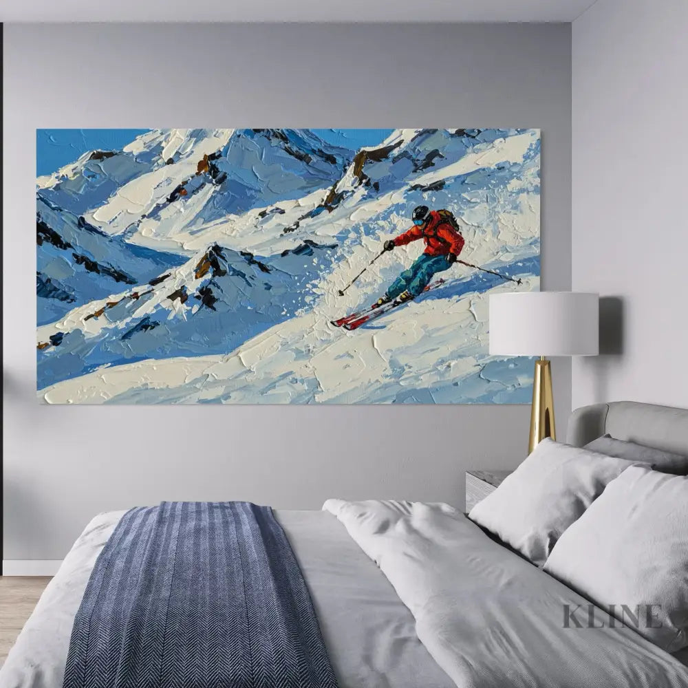 Mountain Momentum 2 - Hand Painting