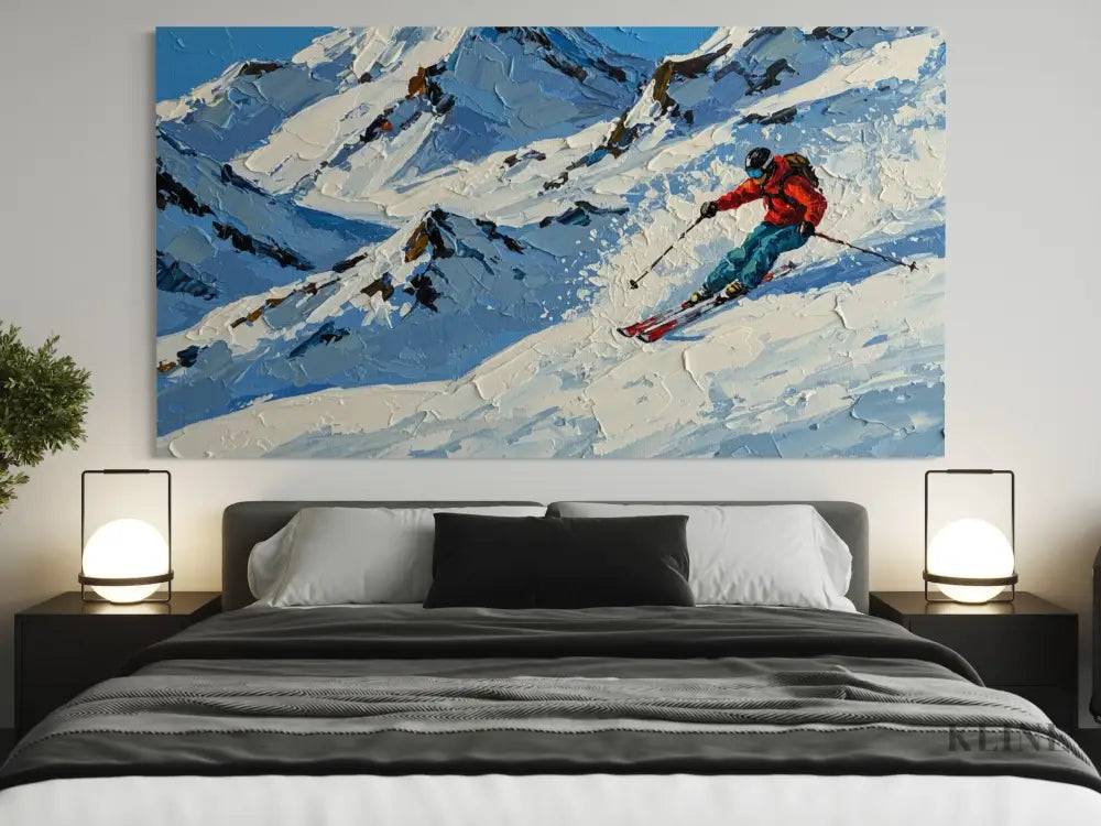 Mountain Momentum 2 - Hand Painting