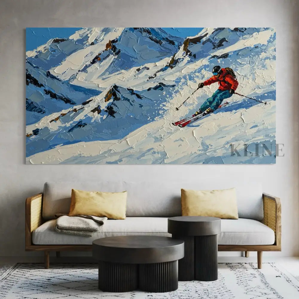 Mountain Momentum 2 - Hand Painting