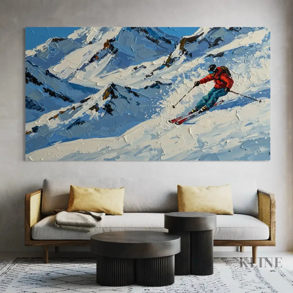 Mountain Momentum 2 - Hand Painting