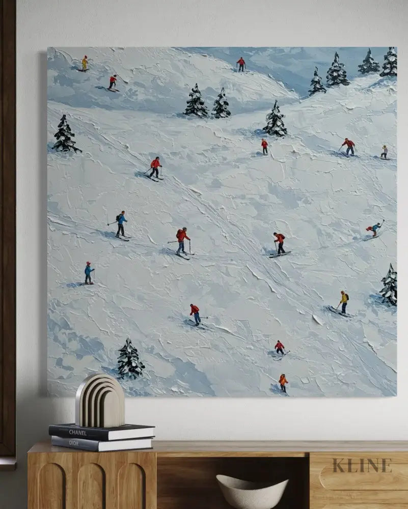 Mountain Playground - Hand Painting