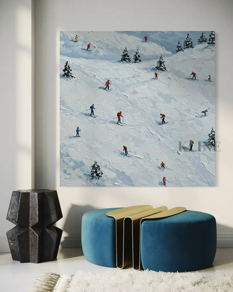 Mountain Playground - Hand Painting