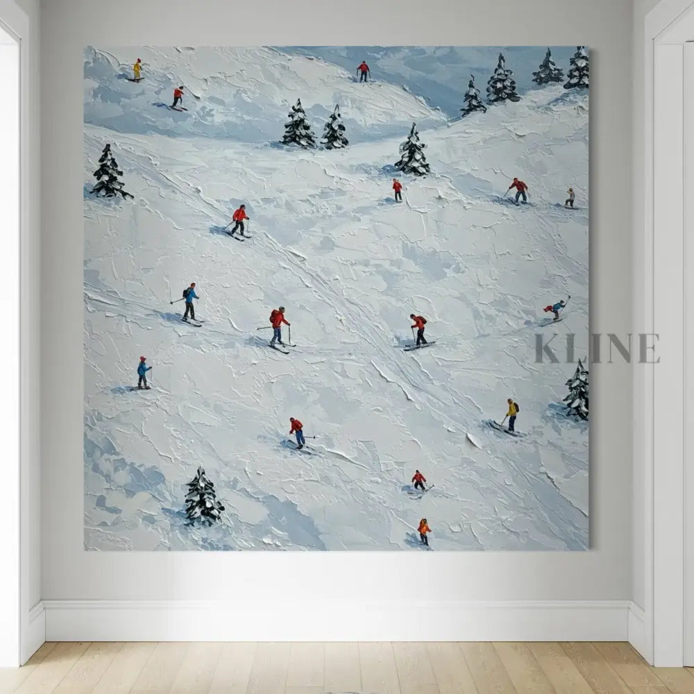 Mountain Playground - Hand Painting