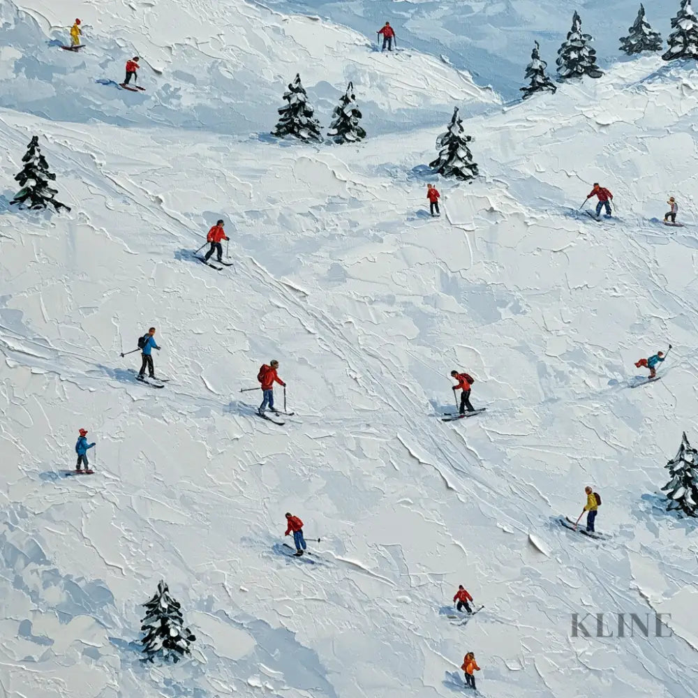 Mountain Playground - Hand Painting