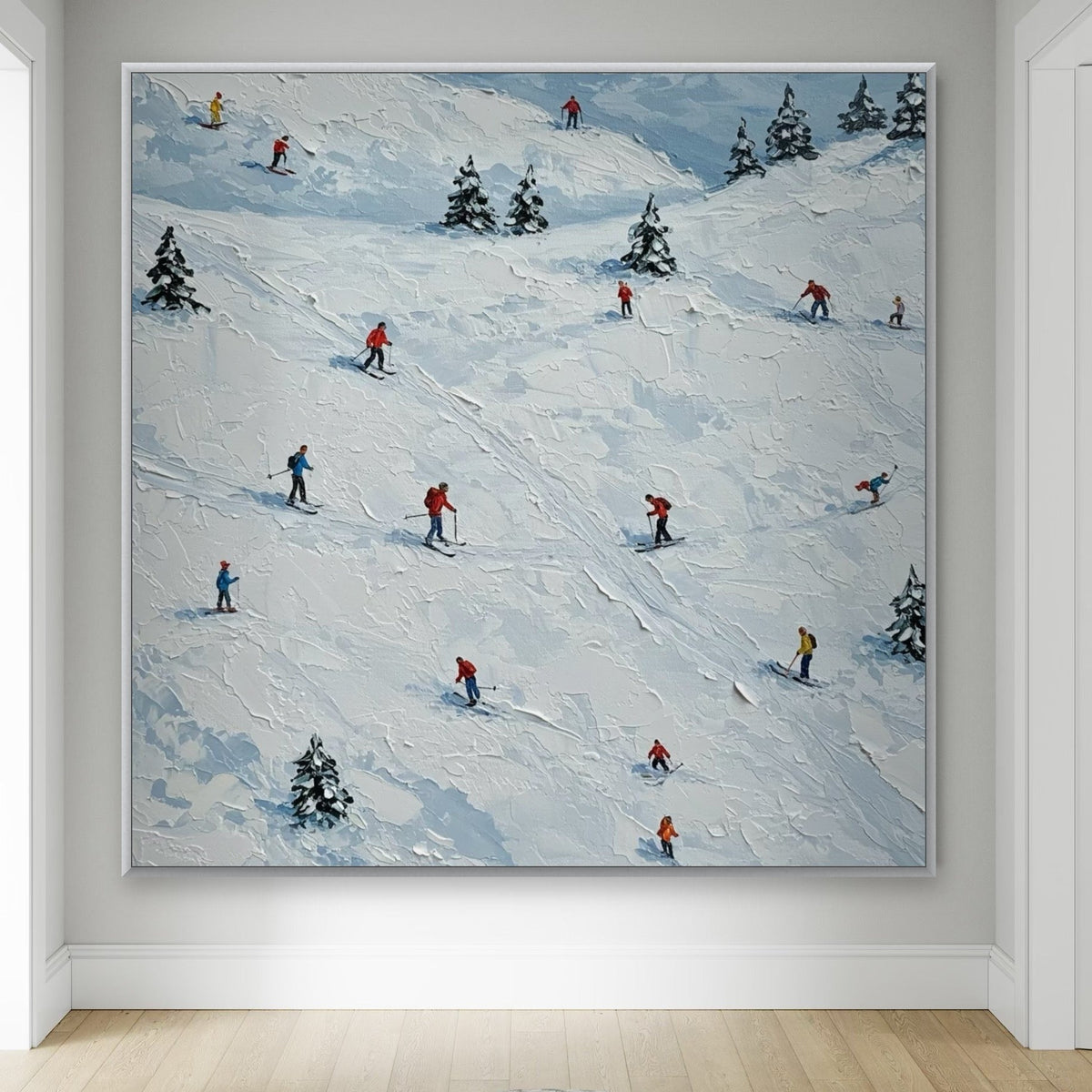 Mountain Playground - Hand Painting