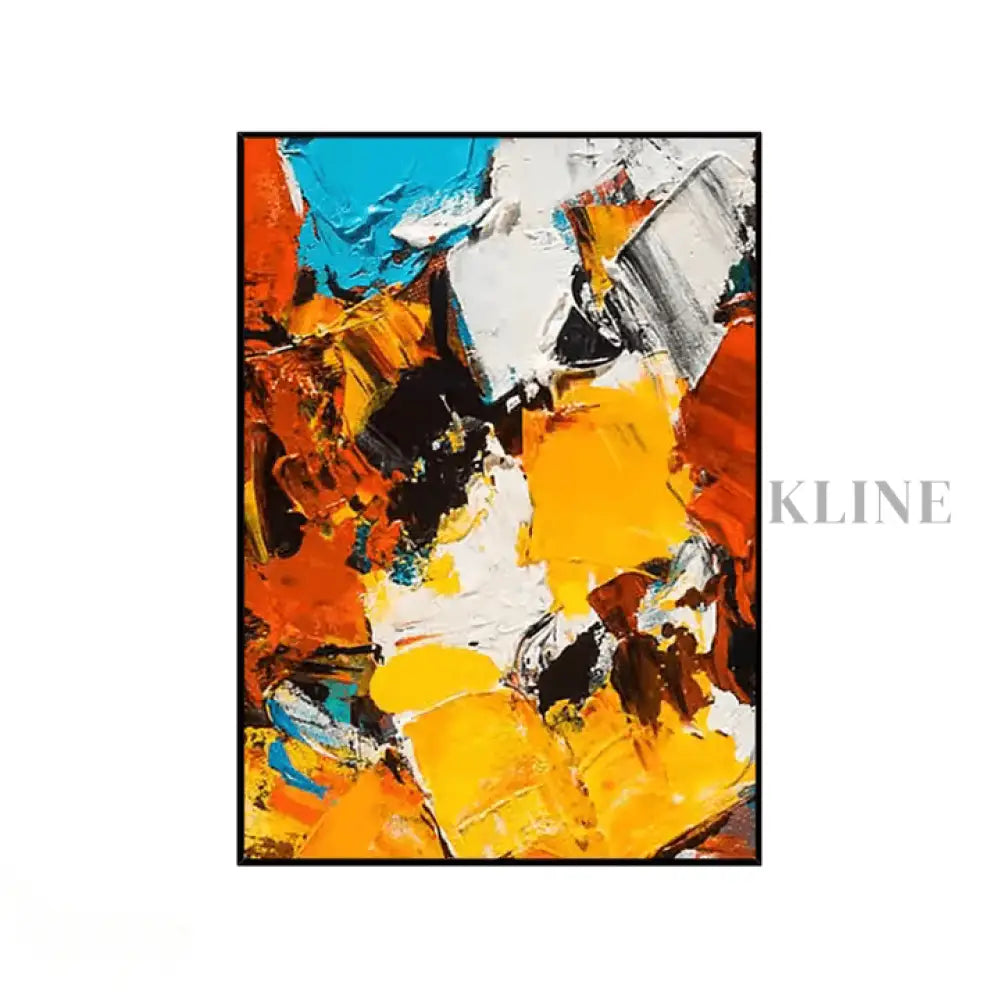 Multicolor Textured Fantasy Abstract - Hand Painting