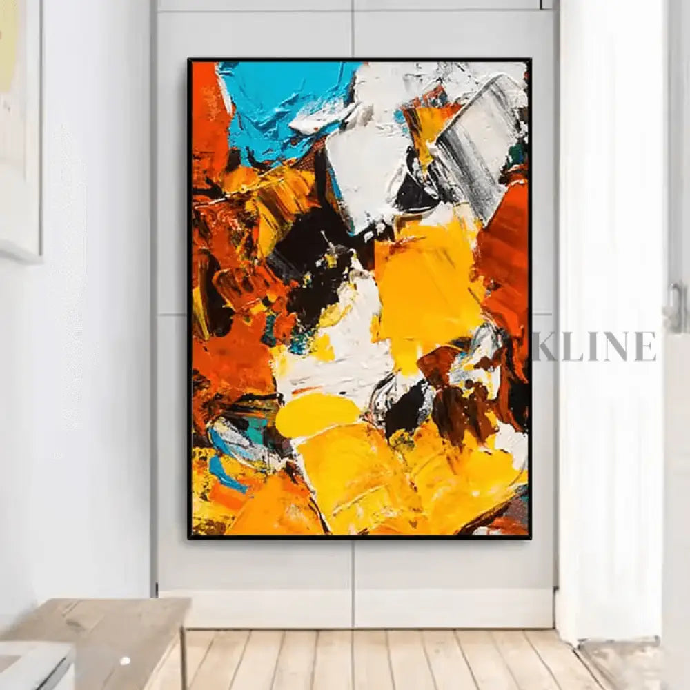 Multicolor Textured Fantasy Abstract - Hand Painting