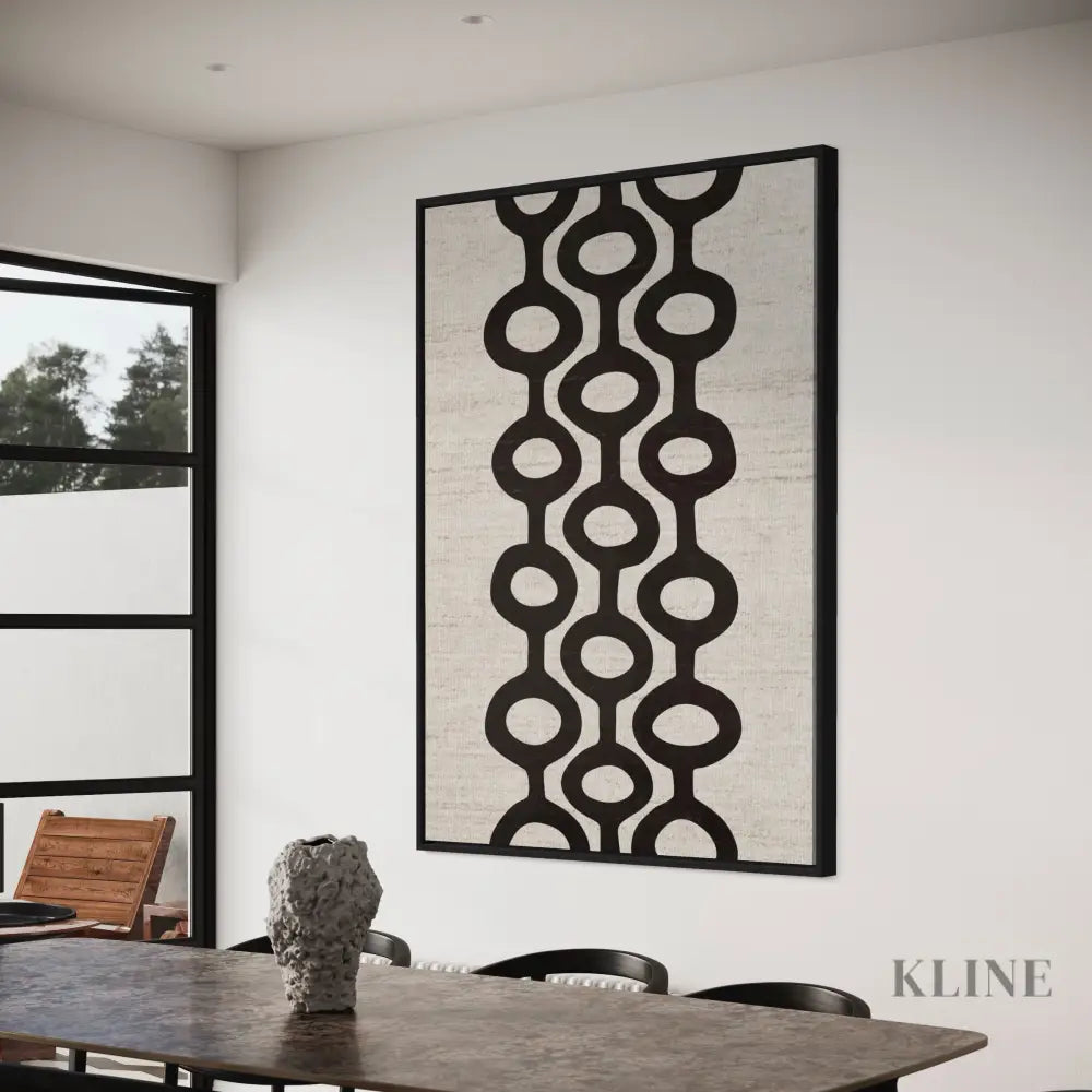 Natural Pods Black - Hand Painting