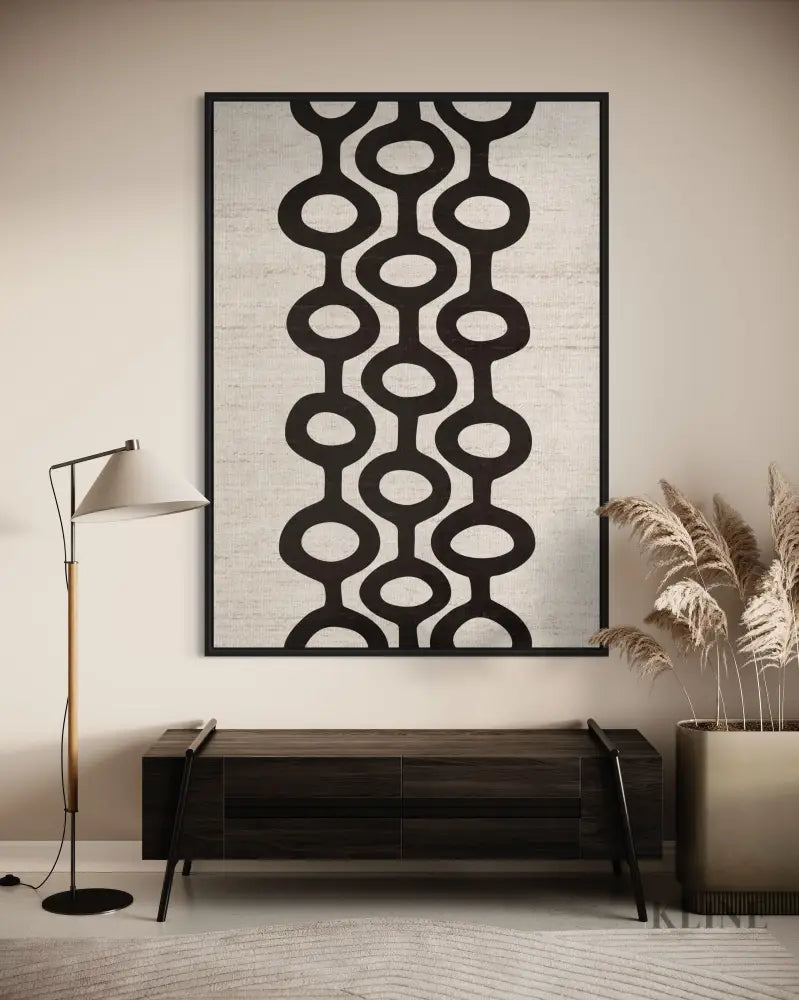 Natural Pods Black - Hand Painting