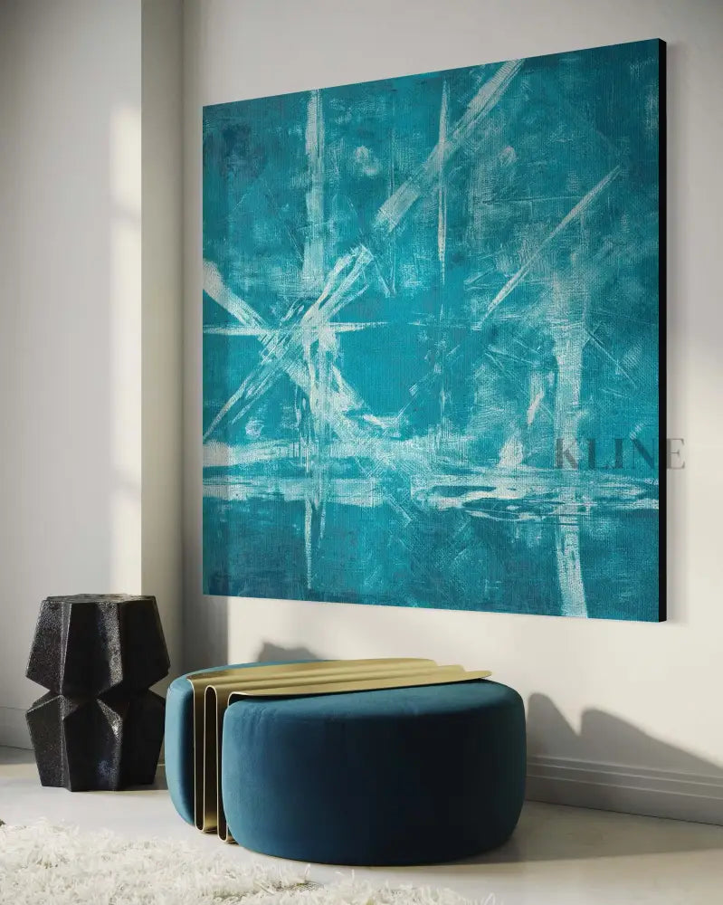 Neuron Storm 1 - Hand Painting