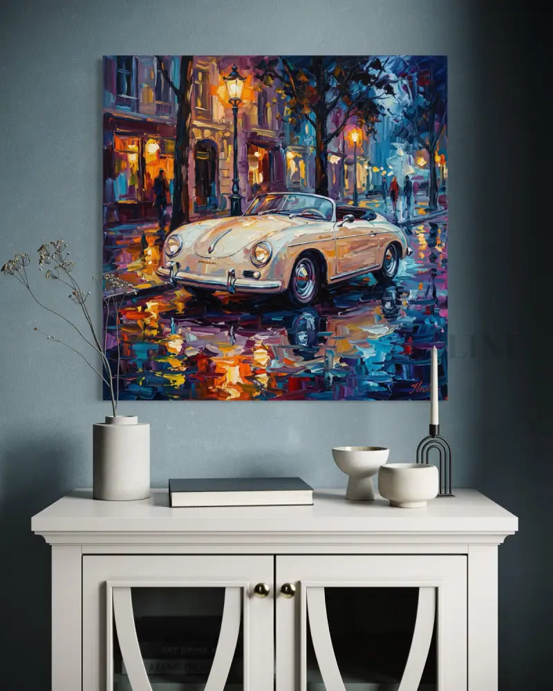 Nocturne in Motion - Hand Painting