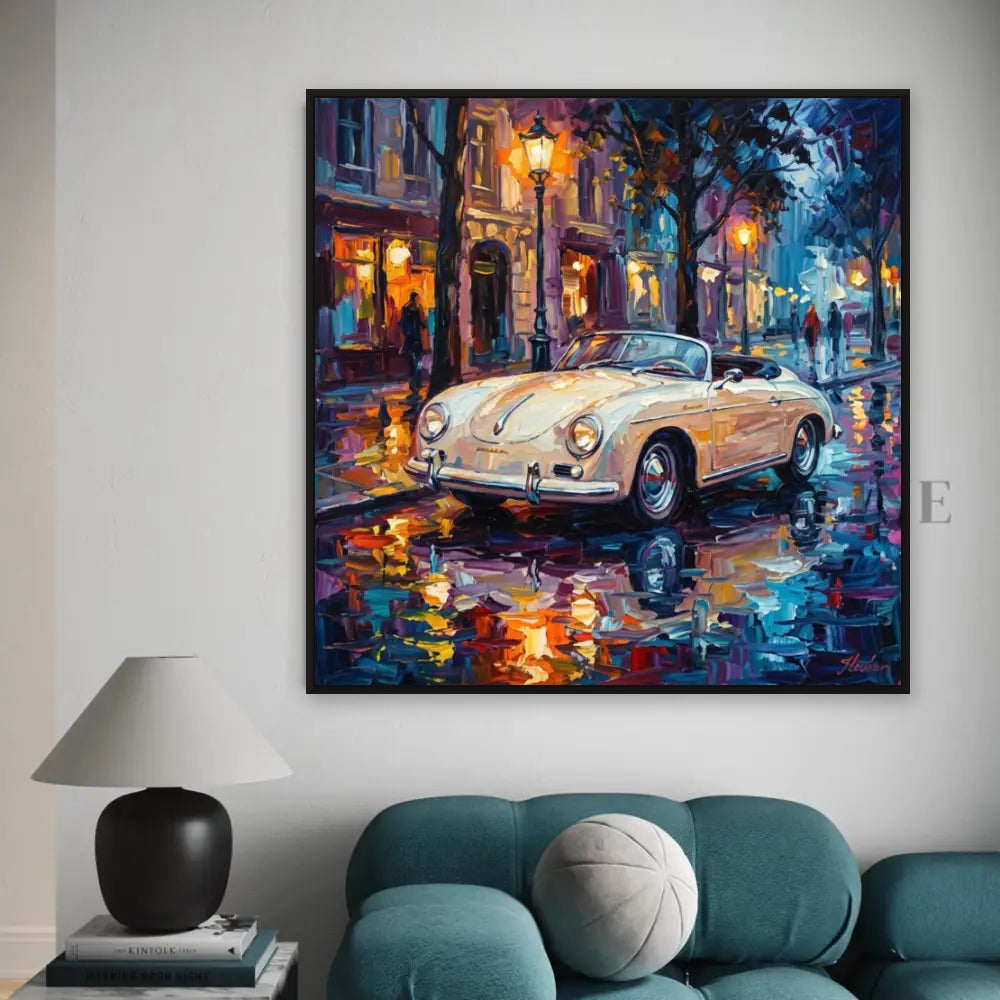 Nocturne in Motion - Hand Painting