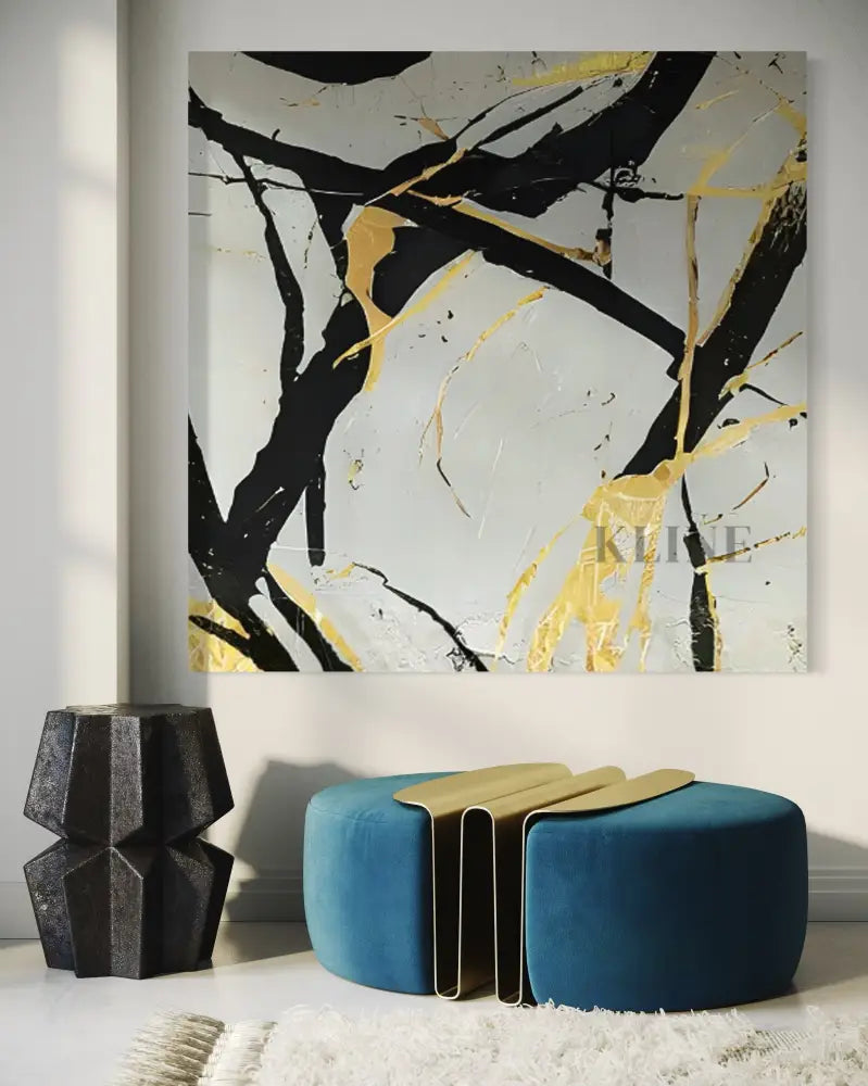 Hand-painted wall art &