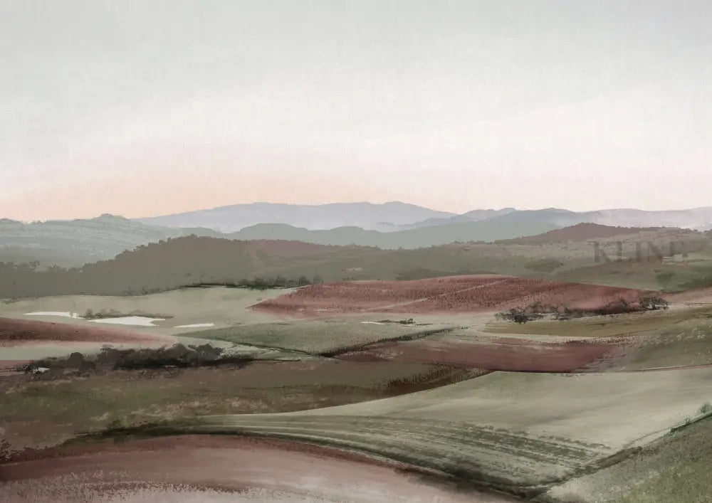 North Wes Farmland - Hand Painting