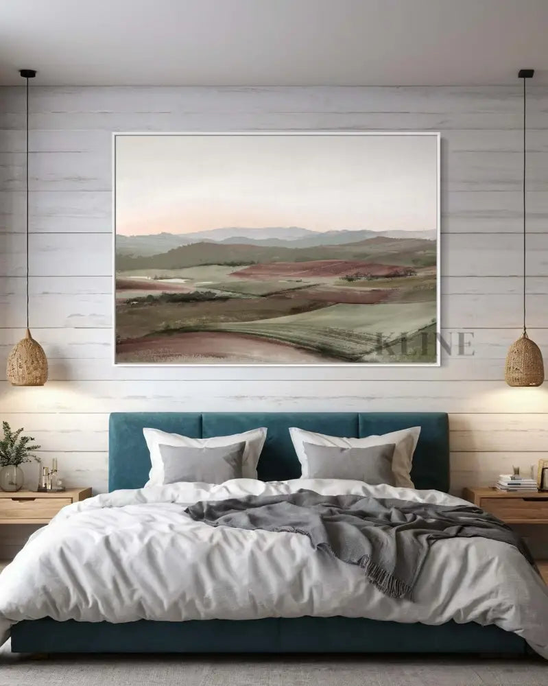 North Wes Farmland - Hand Painting