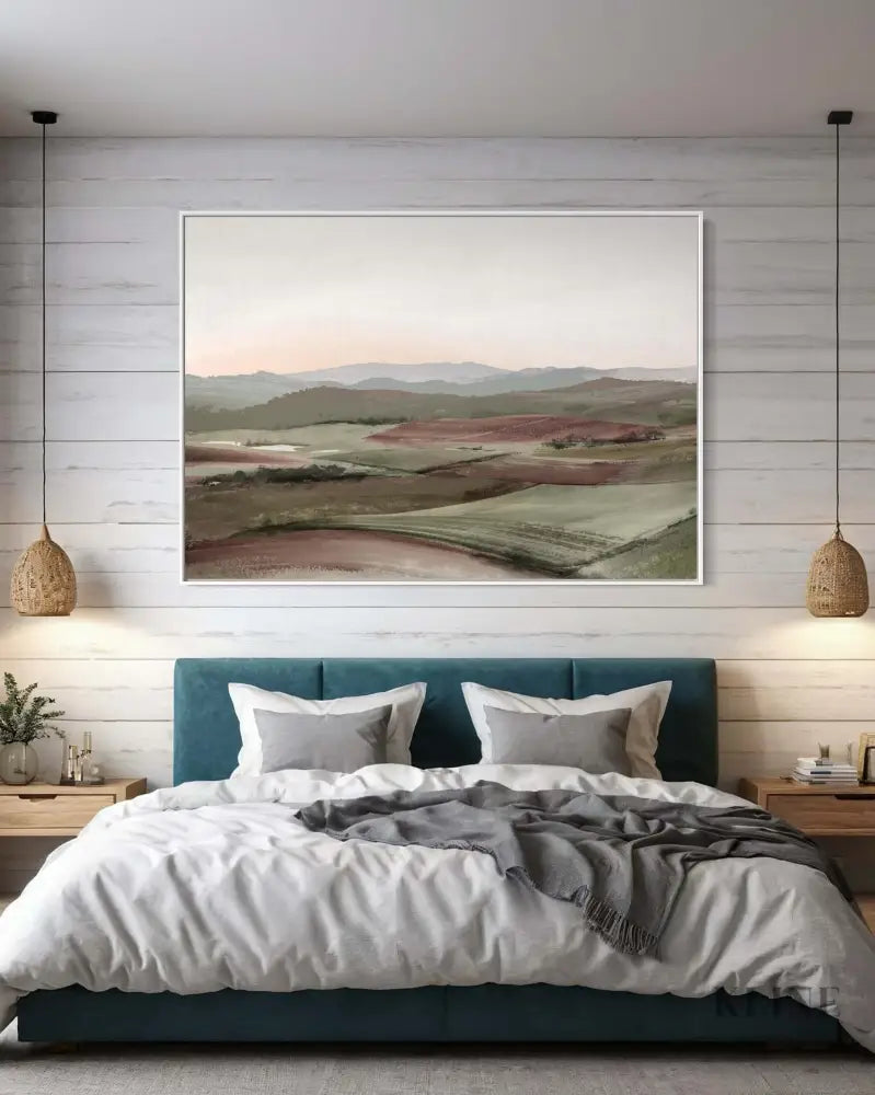 North Wes Farmland - Hand Painting