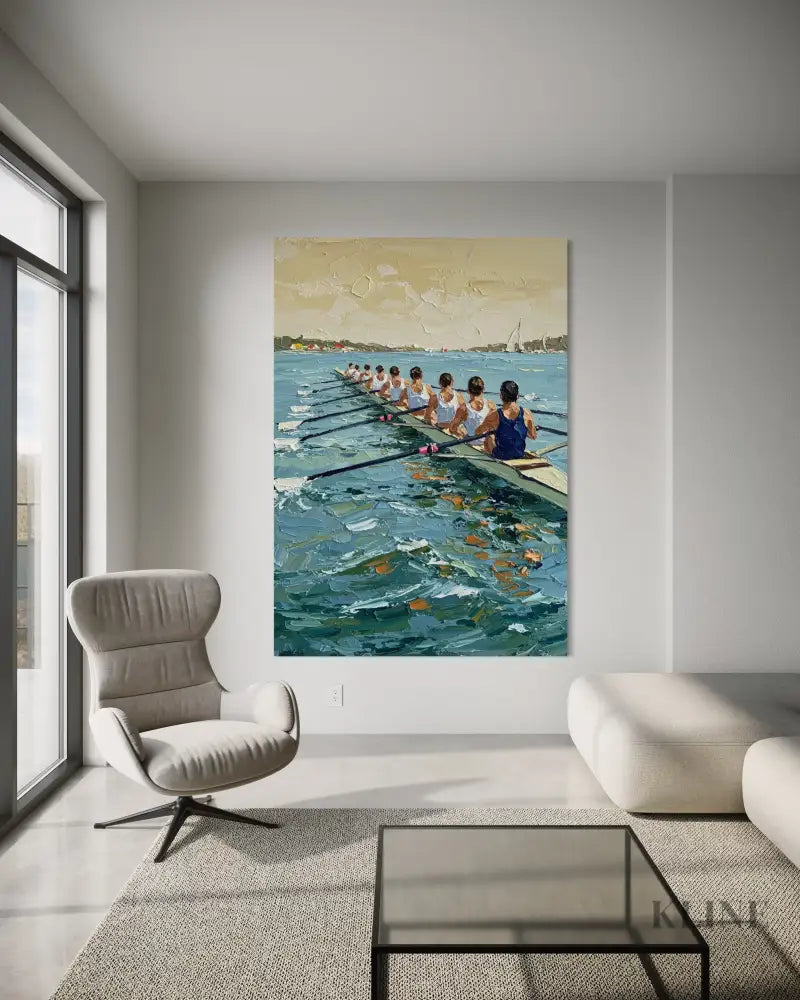 Notes from a Blue Journey - Hand Painting