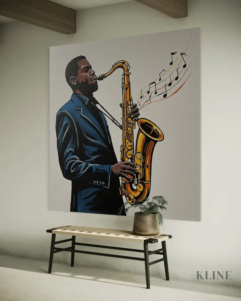 Notes in the Air - Hand Painting