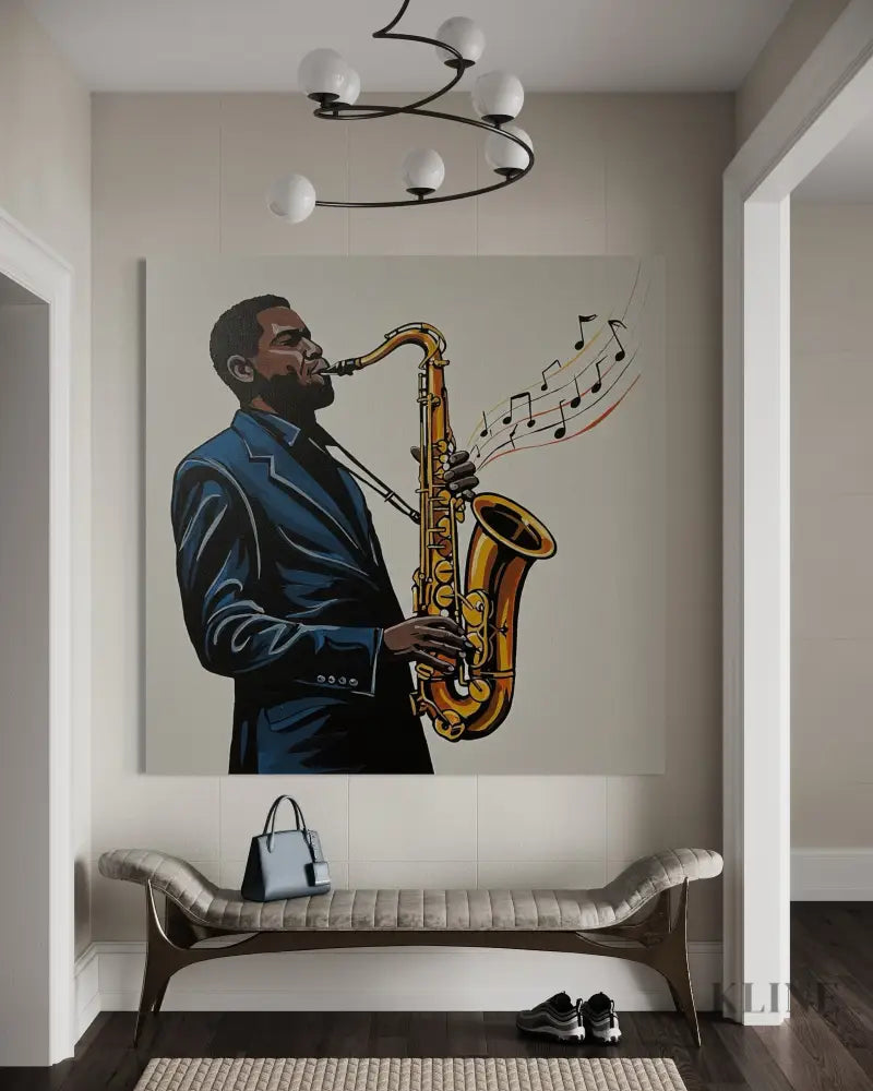 Notes in the Air - Hand Painting