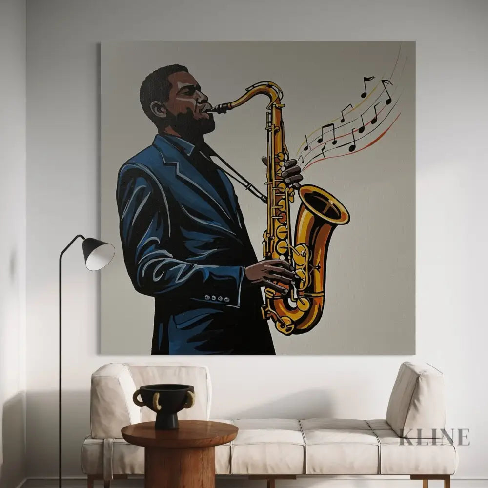 Notes in the Air - Hand Painting