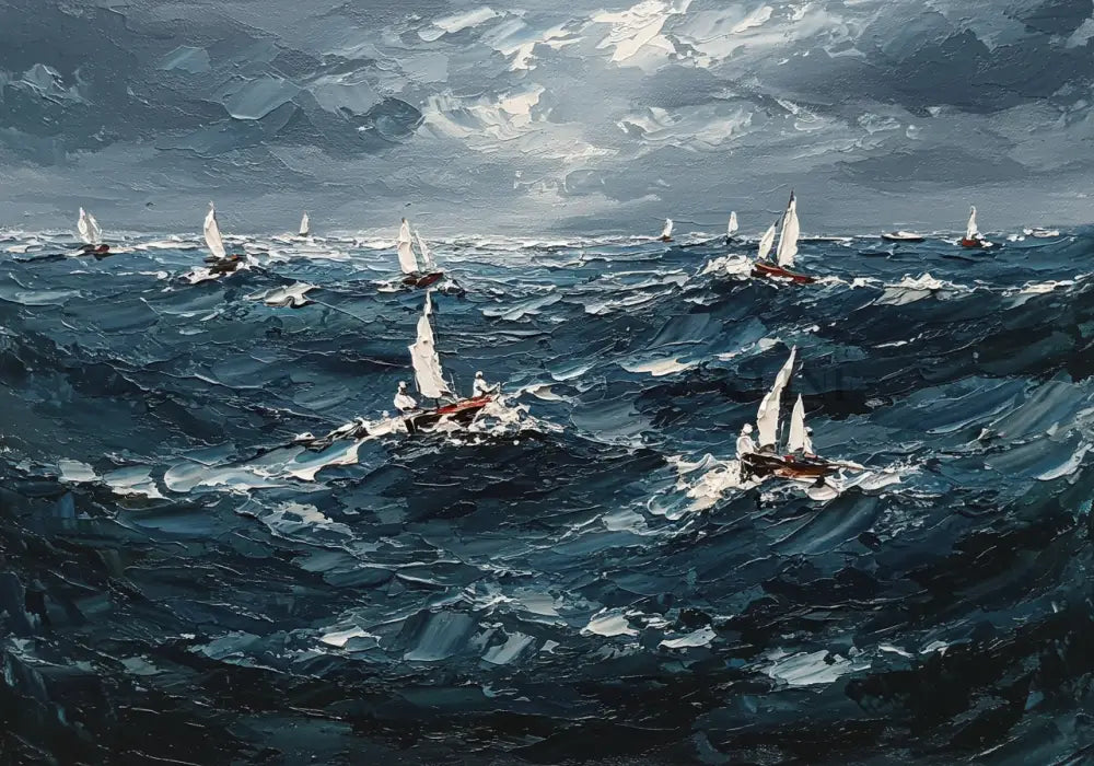 Oceanic Challenge - Hand Painting