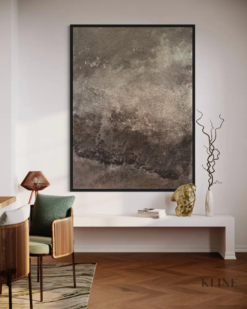 On The Shore - Hand Painting