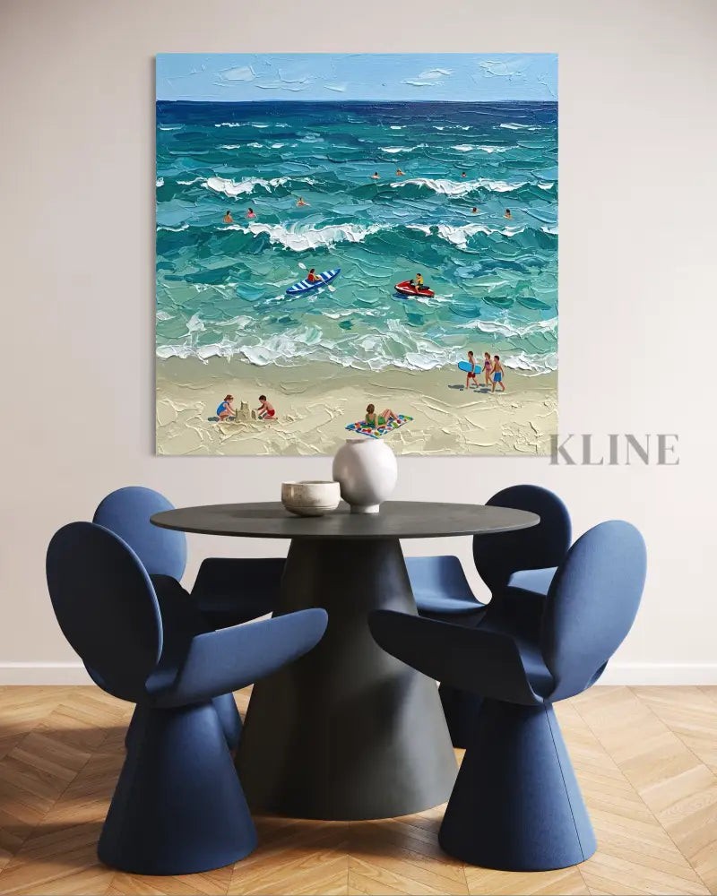 Out on the Water - Hand Painting