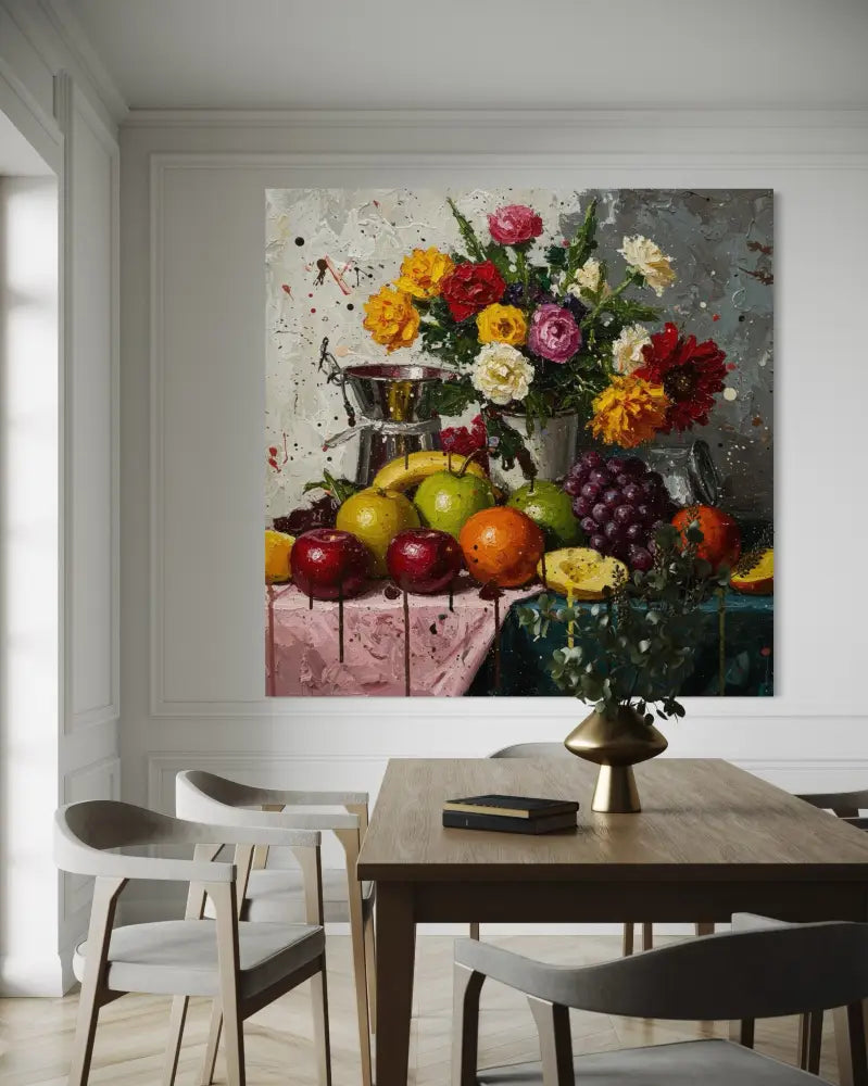 Painterly Abundance - Hand Painting