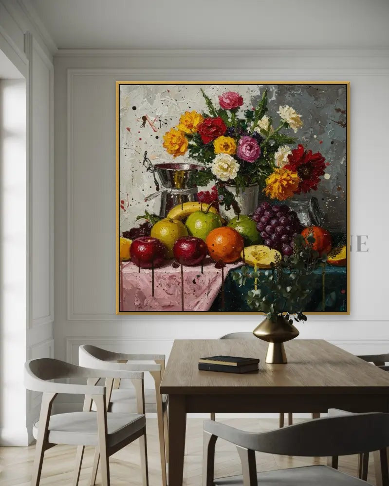 Painterly Abundance - Hand Painting